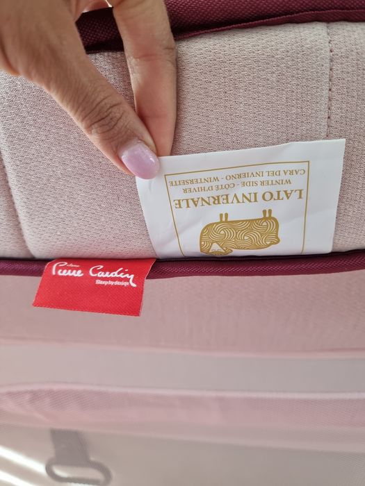 KIKKA BOO Кошара на 1 ниво SO GIFTED PINK + бебешки матрак PIERRE CARDIN 60X120X12 CM - КАТО НОВИ!!!