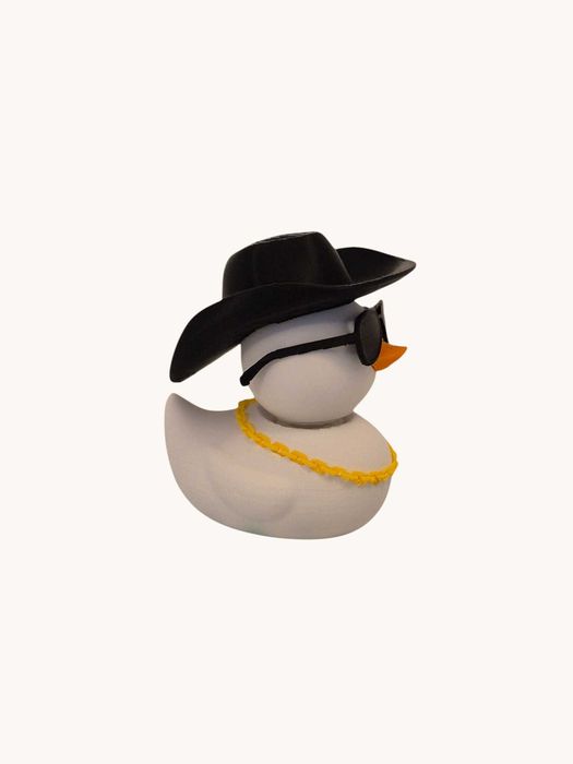Figurină Rățușcă Gangster — Bobble-head | Printat 3D