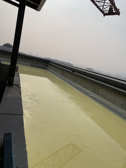 ПВХ Гидроизоляция пентхауса терассы, подвальных помещений и балконов.