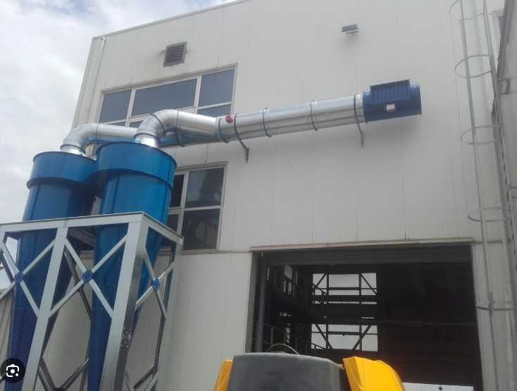 Separator de praf,rumegus (Ciclon)