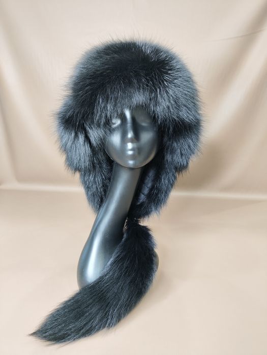 Тымак из меха песца