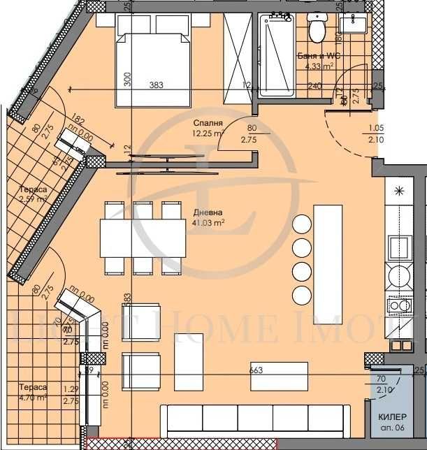 Продава се Двустаен апартамент в Пловдив, Христо Смирненски - 93 кв.м за 1622 €/кв.м - Снимка #4