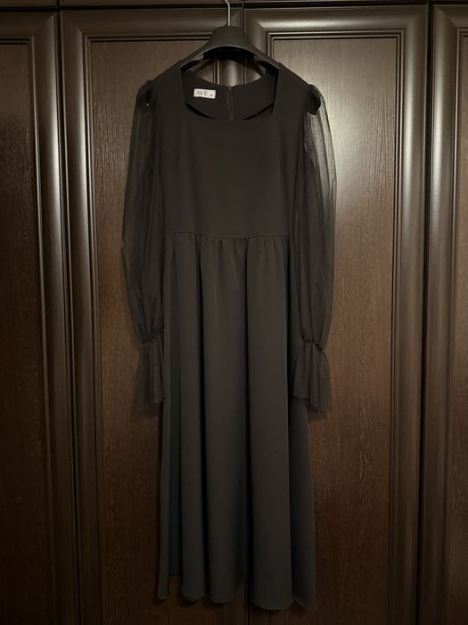 черное вечернее платье