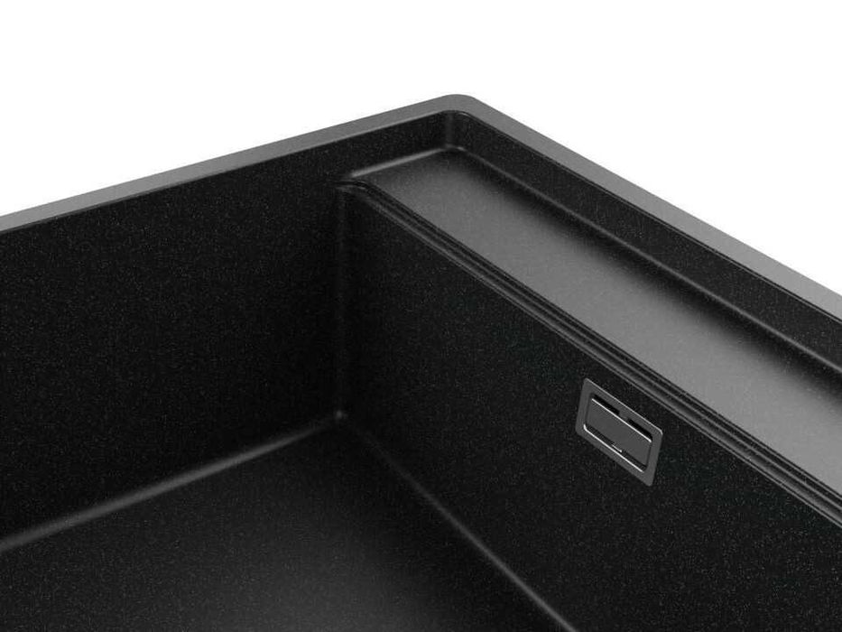 Графит кухненска мивка за вграждане под плот Берген 60 Low 560x530 мм