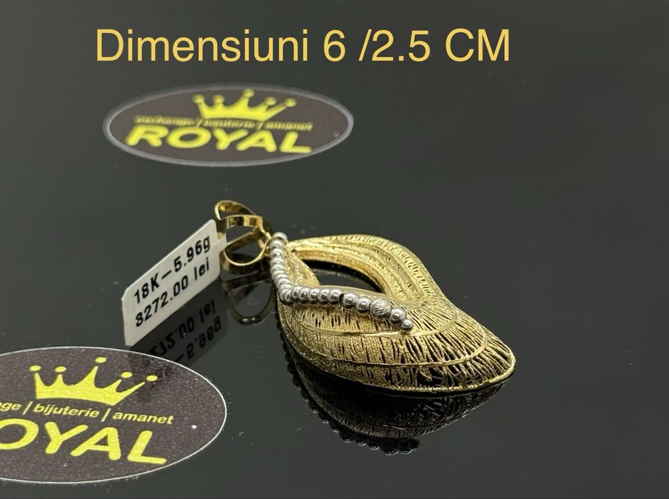 Bijuteria ROYAL : Pandantiv AUR 18K / 5.96 GR