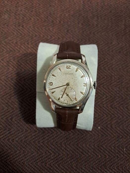 Vind un ceas rar Ulisse Nardin placat cu aur 80 microni