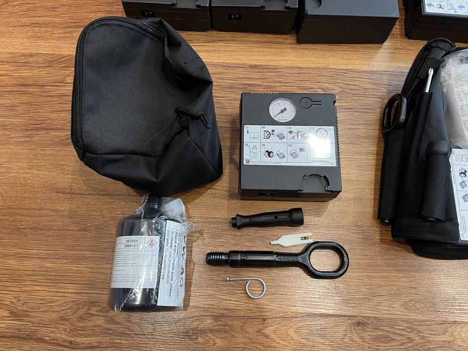 Промоция Компресор за надуване на гуми Vw Континентал(форд)нови с пяна