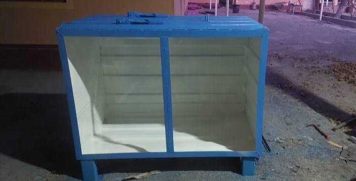 Водоемы из алюкобонда для разведения рыб.Baliq uchun suv havzalari