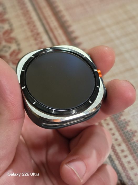 Samsung Galaxy Watch Ultra Titanium Silver! Гаранция! Като Нов!