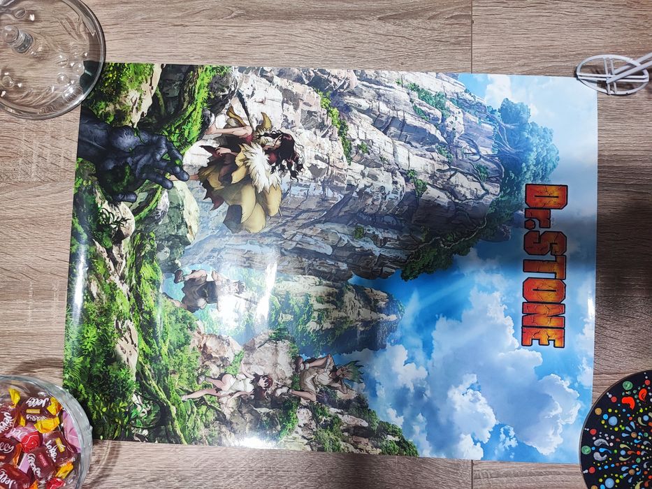 Аниме плакат на Dr. Stone
