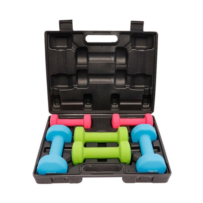 Set de gantere fixe pentru Aerobic 12 KG