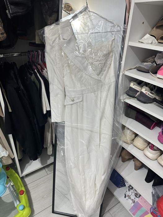 Salopeta tip rochie de seara sau mireasa