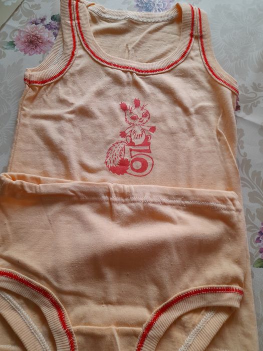 НОВИ      Детски потник + 2 чифта гащи