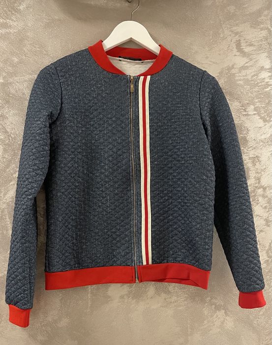 Hanorac bleumarin cu rosu mărimea XS - S