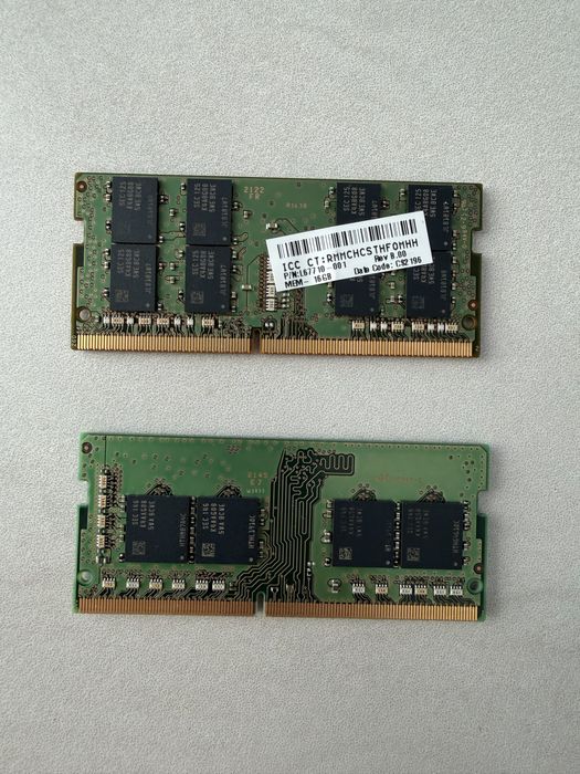 Memorie RAM 32GB 16GB 3200Mhz Laptop SODIMM  Samsung SK Hynix