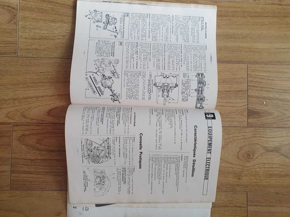 Manual de  intretinere si reparatie Renault Fuego TL/GTL