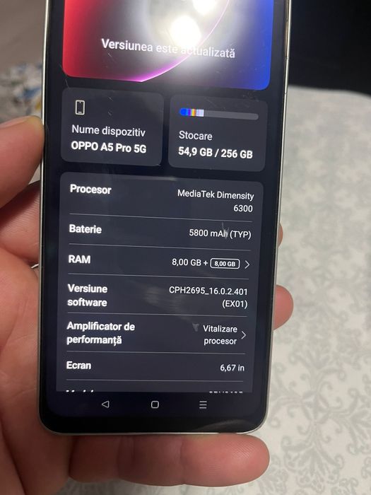 Vand oppo a5 pro 5G