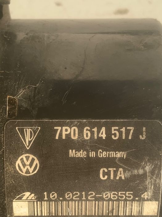 Pompa Abs Vw Touareg /Porsche Cayenne 7P5, 7P6 2010 - 2018 Oem 7P0614