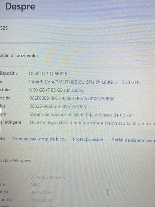 Laptop Acer Aspire 3 I7 10510u 8gb 512 ssd