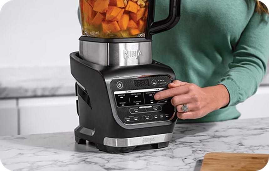 Blender & Soup Maker Ninja HB150, 1000W, 1.7L, 10 programe Auto-IQ, 71°C-100°C, auto-curatare