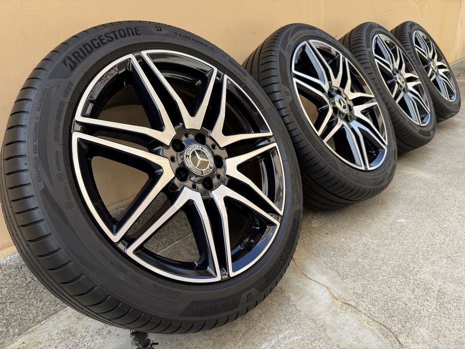 Оригинални джанти Мерцедес V класа W447 Mercedes 63AMG Maybach Brabus В класа Вито Виано Vito Viano Marco Polo W639 5X112 гуми ДОТ 2024 245/45R19 bbs