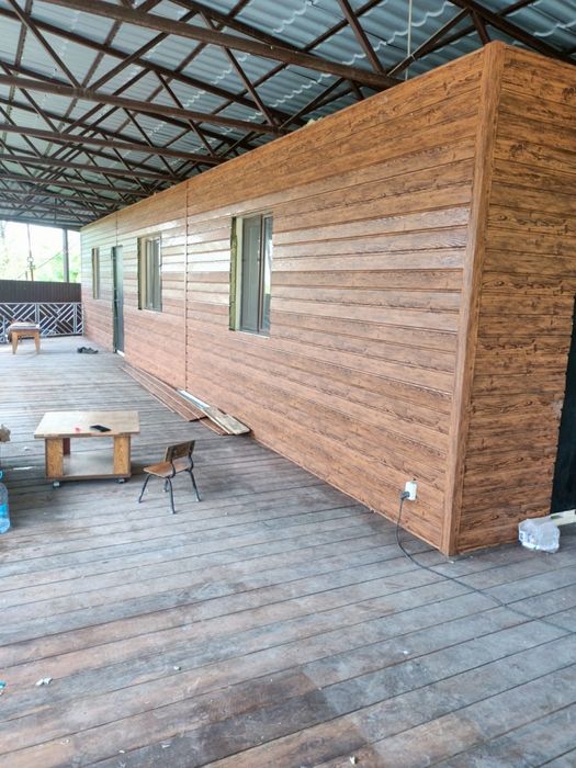 Фассадные панели, сайдинг