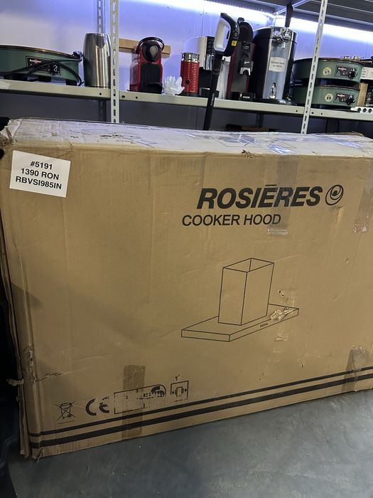 Hotă decorativă insulă Rosieres RBVSI985IN
