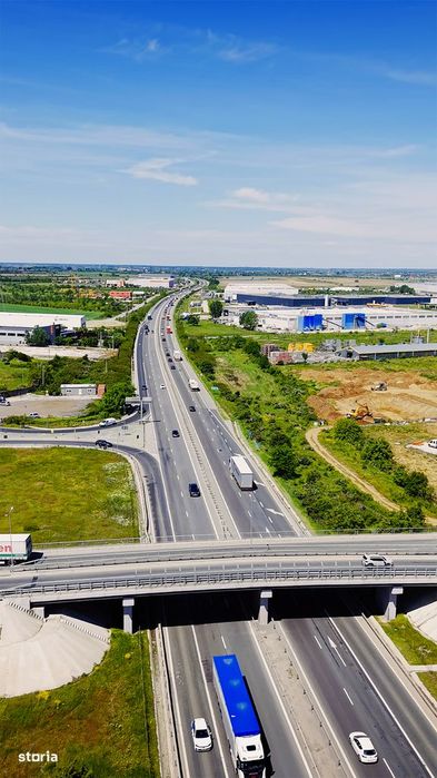 Teren 30 Hectare la Autostrada A1 București–Pitești | Km 34 |
