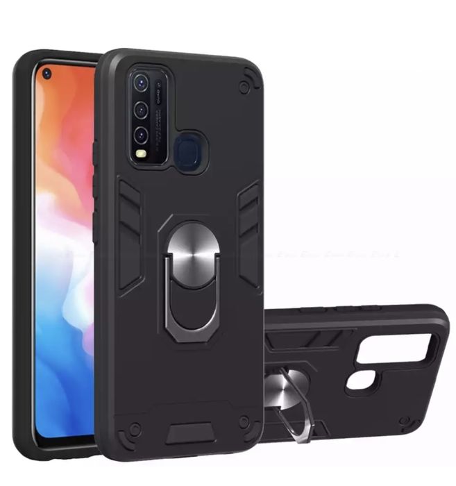 Samsung A21S/A22/A23/A33/A35/A36 Husa Silicon Hard Case Inel Metal