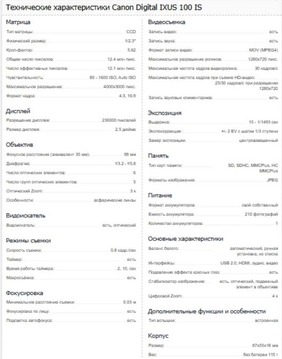 Фотоаппараты Canon