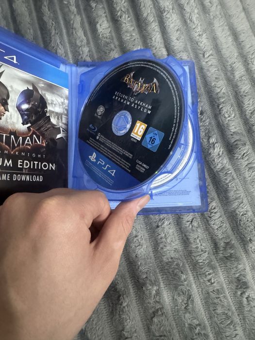 Batman arkham collection 2 игры ps4 ps5 диск