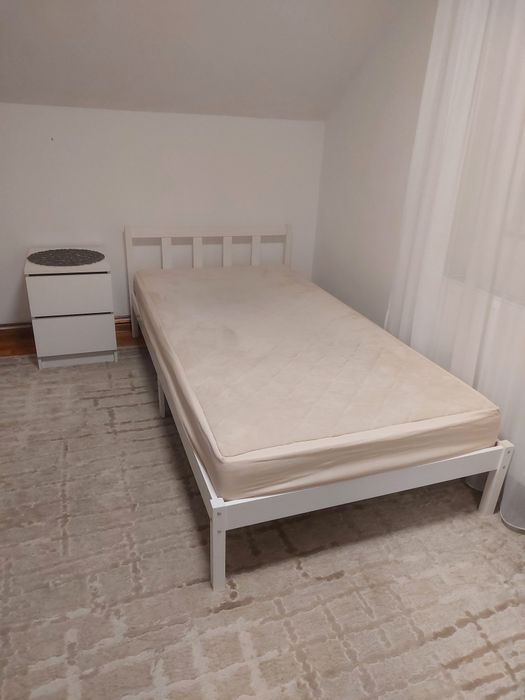Pat + saltea 100/200 cm