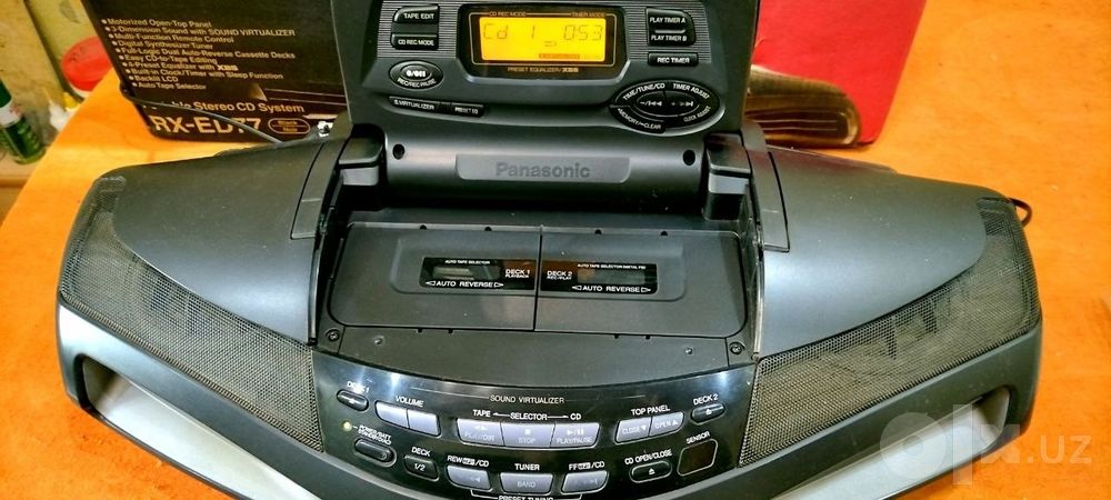 Магнитола "Panasonic" RX-ED 77  "КОБРА"