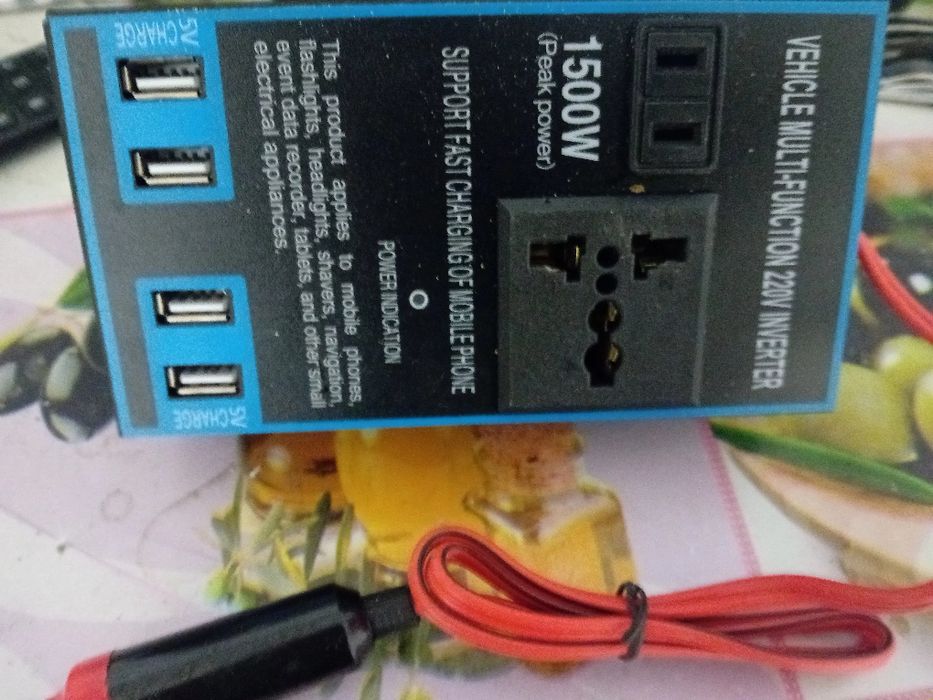 Vând invertor auto nou