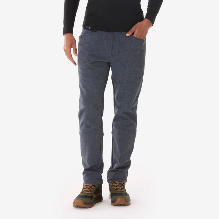 Pantaloni de drumeție 0° din denim - produs resigilat Decathlon