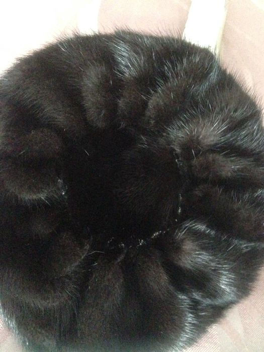 Берет норка женская