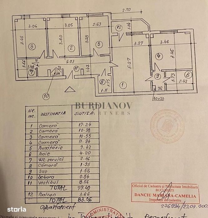 Apartament cu 4 camere - centrală proprie - Tineretului - Timpuri Noi — fotografia 3