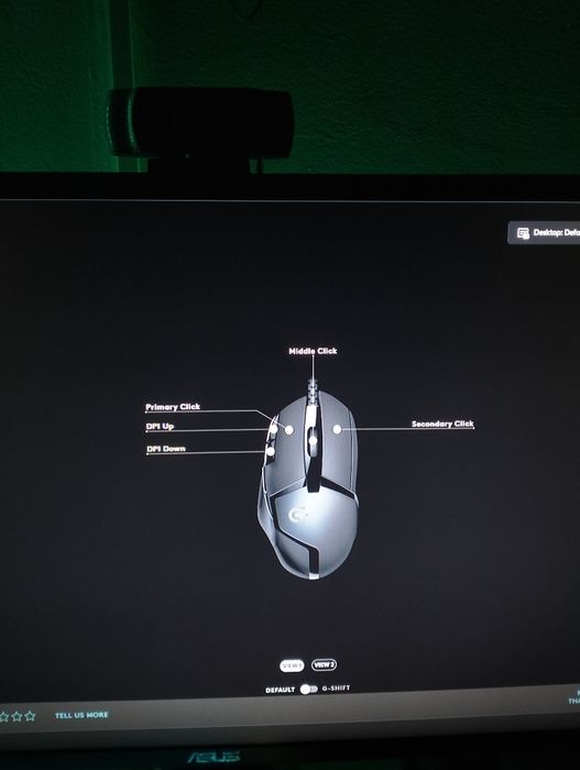 Mouse Logitech Fury g402