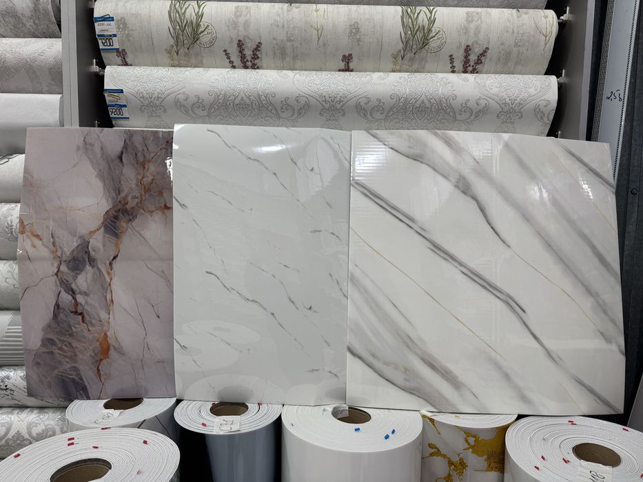 Панель самоклеющаяся «гибкий мрамор»