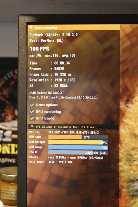 XFX Speedster MERC 319 AMD Radeon RX 6800 XT  Видео карта 16 GB