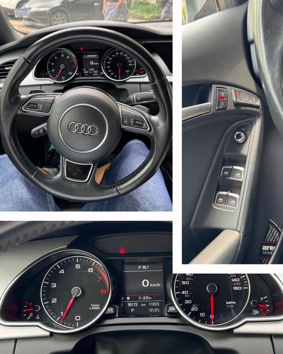 AUDI A5/QUATTRO/8ZF/B&O/95000КМ/ОБДУХ./КАБРИО