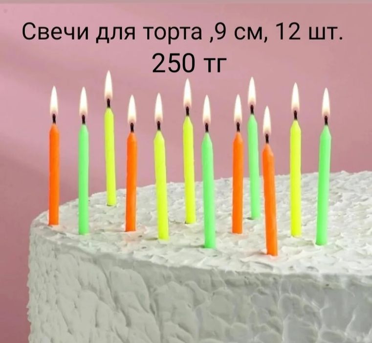 Свечи, разные виды