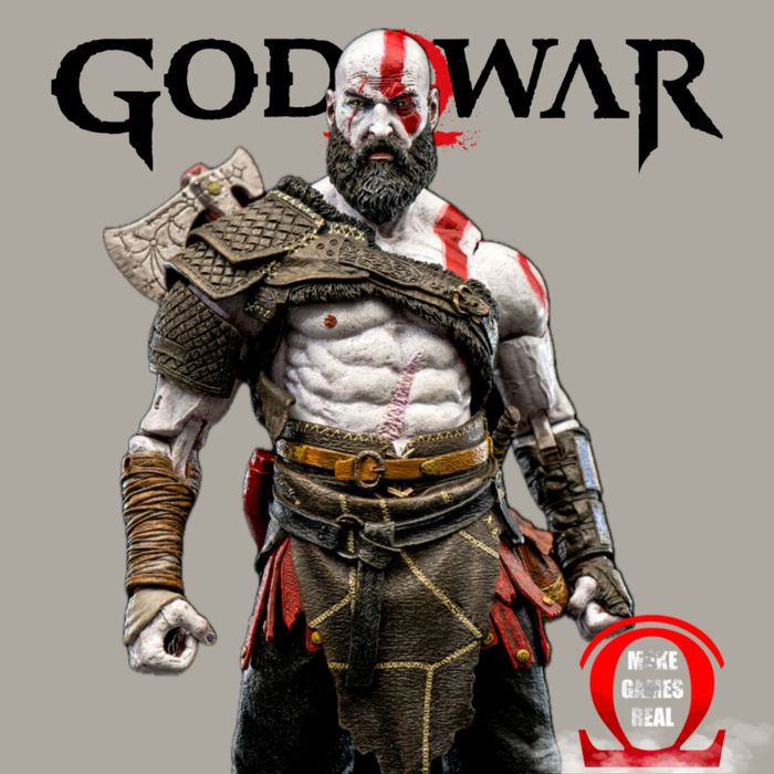 Екшън фигура God of War - Kratos 2018