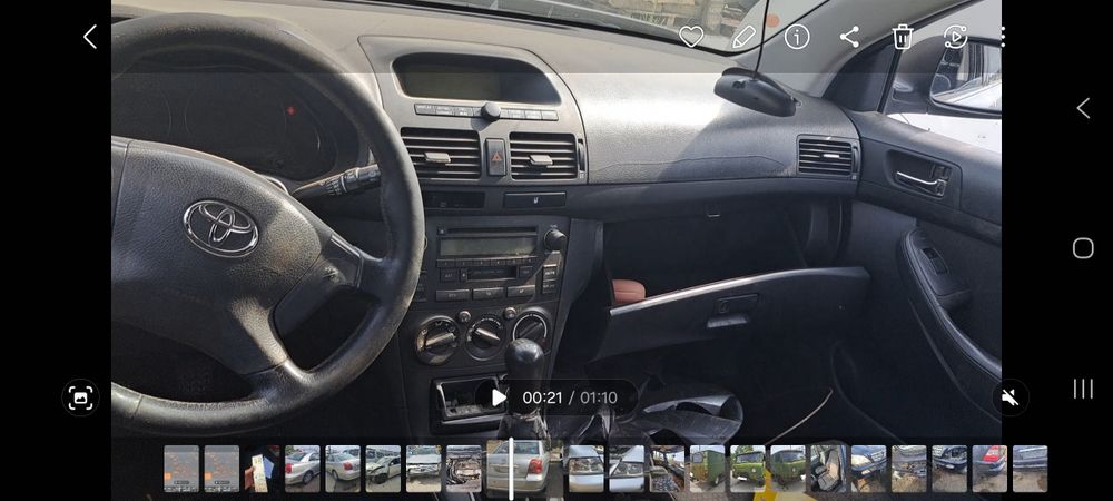 Тойота Авенсис 2.0 D на части !