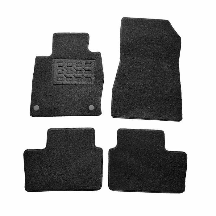 Covorase mocheta Nissan Juke (F16) 2020-> prezent, Negre, set de 4 bucati