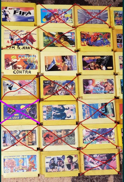 "SEGA Mega Drive 2" - 35 de Casete cu Jocuri. Terminator.