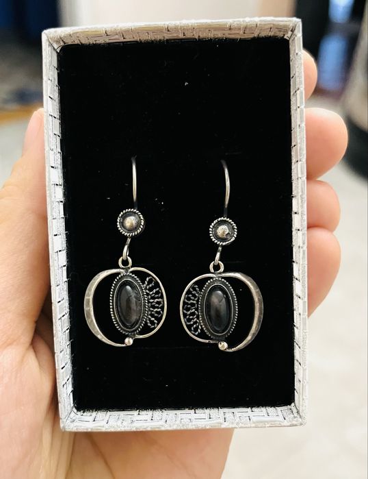 Серьги женские серебро