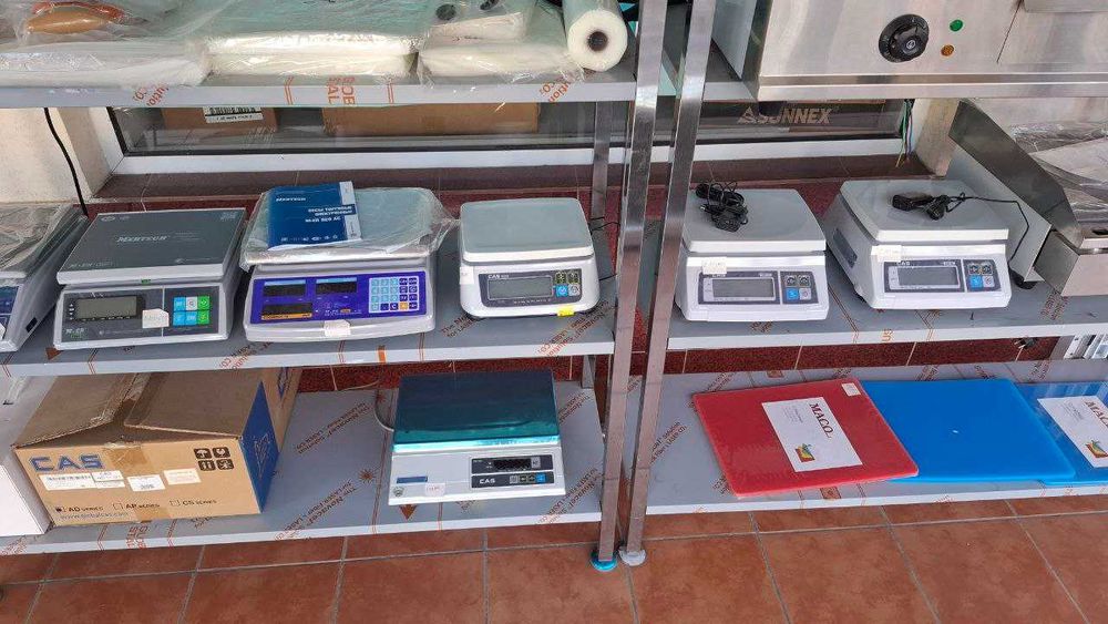 tarozi кас cas 5 g dan 150 kg  Настольные весы кас CAS