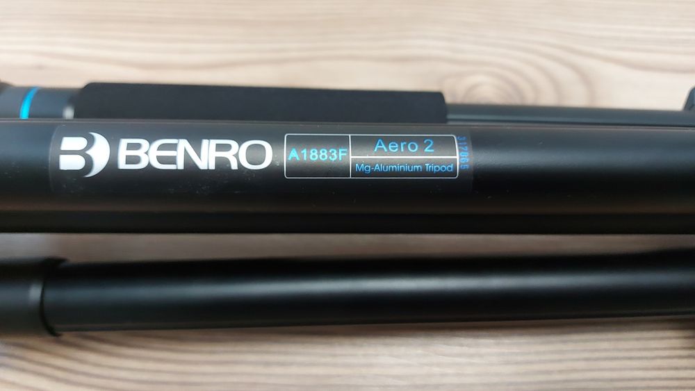 Trepied foto video + cap fluid Benro Aero2