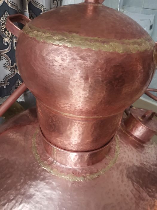 Vand cazane de tuica din cupru alimentar capacitate de 250l